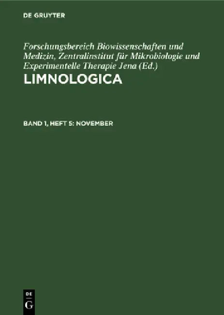 Buy November (English, Akademie Der Wissenschaften Der Ddr | Forschungsbereich Biowissenschaften Und) Online at Best Price - BookBajar