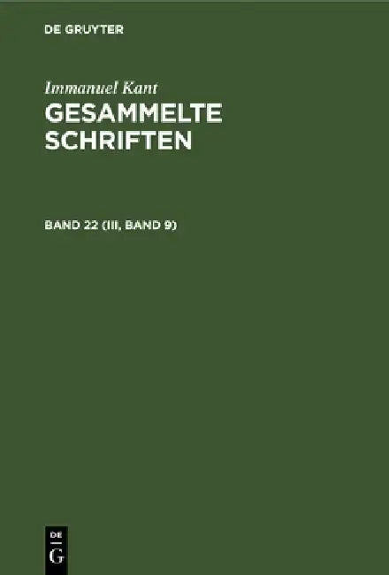 Buy Opus Postumum. Zweite Hälfte (Convolut VII Bis XIII) (English, Immanuel Kant) Online at Best Price - BookBajar