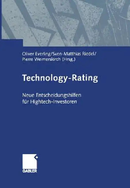 Buy Technology-Rating (English, Oliver Everling | Sven-Matthias Riedel | Pierre Weimerskirch) Online at Best Price - BookBajar