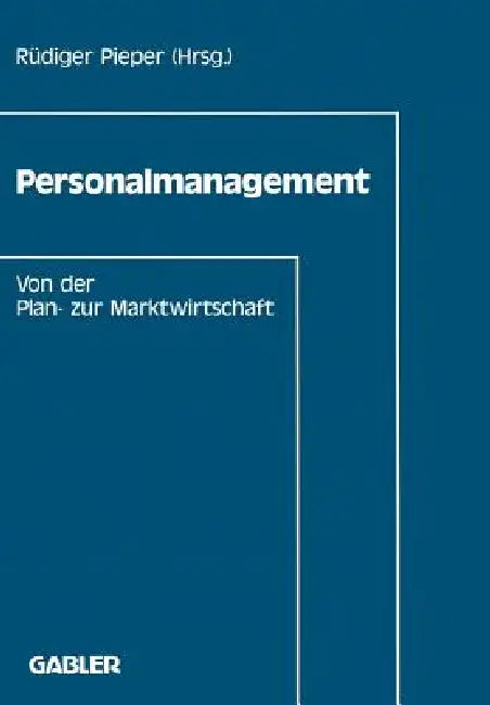Buy Personalmanagement (English, Rüdiger Pieper) Online at Best Price - BookBajar