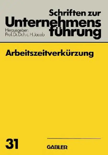 Buy Arbeitszeitverkürzung (English, H. Jacob) Online at Best Price - BookBajar
