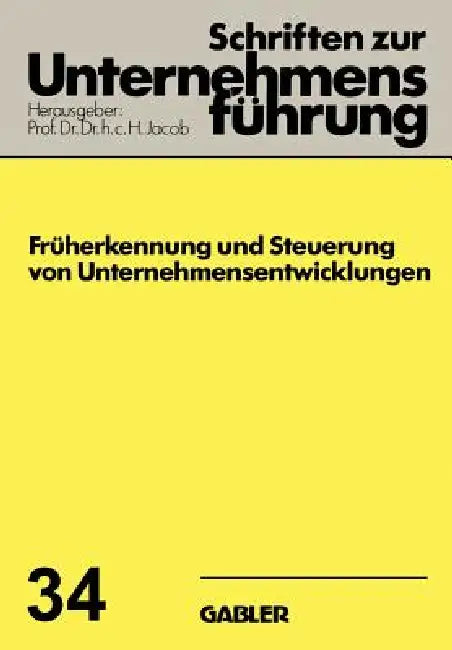 Buy Früherkennung Und Steuerung Von Unternehmensentwicklungen (English, H. Jacob) Online at Best Price - BookBajar