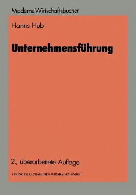 Buy Unternehmensführung (English, Hanns Hub) Online at Best Price - BookBajar