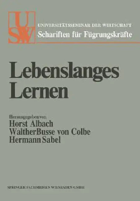 Buy Lebenslanges Lernen (English, Horst Albach) Online at Best Price - BookBajar