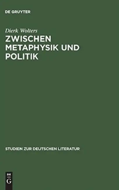 Buy Zwischen Metaphysik Und Politik (English, Dierk Wolters) Online at Best Price - BookBajar
