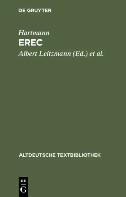 Buy Erec (English, Hartmann Von Aue | Ludwig Wolff | Albert Leitzmann) Online at Best Price - BookBajar