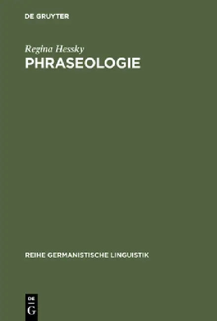 Buy Phraseologie (English, Regina Hessky) Online at Best Price - BookBajar