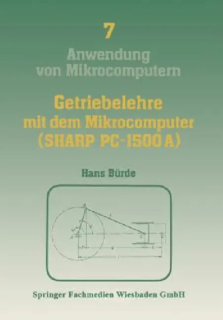 Buy Getriebelehre Mit Dem Mikrocomputer (Sharp Pc-1500a) (English, Bürde Hans) Online at Best Price - BookBajar