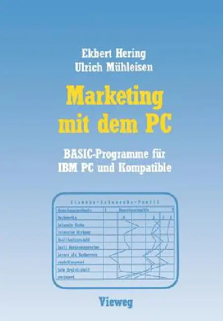 Buy Marketing Mit Dem PC (English, Ekbert Hering) Online at Best Price - BookBajar