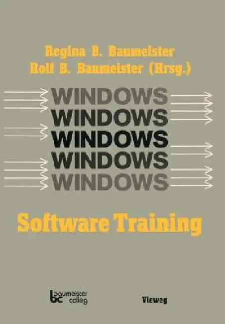 Buy Windows Software Training (English, Achim Kolacki) Online at Best Price - BookBajar