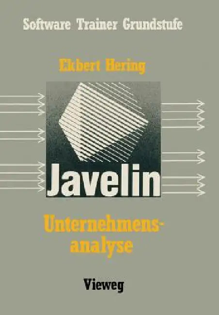 Buy Unternehmensanalyse Mit Javelin (English, Ekbert Hering) Online at Best Price - BookBajar