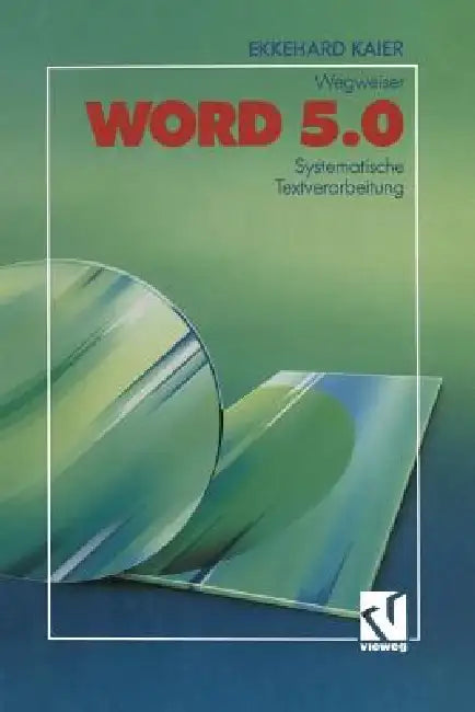 Buy Word 5.0-Wegweiser (English, Ekkehard Kaier) Online at Best Price - BookBajar