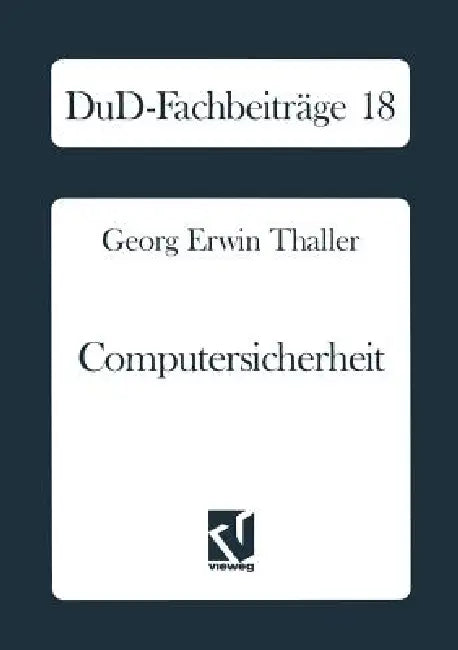 Buy Computersicherheit (English, Georg Erwin Thaller) Online at Best Price - BookBajar