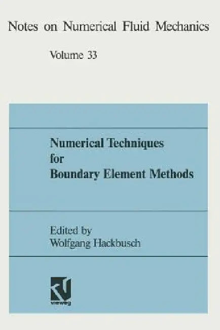 Buy Numerical Techniques for Boundary Element Methods (English, Wolfgang Hackbusch) Online at Best Price - BookBajar