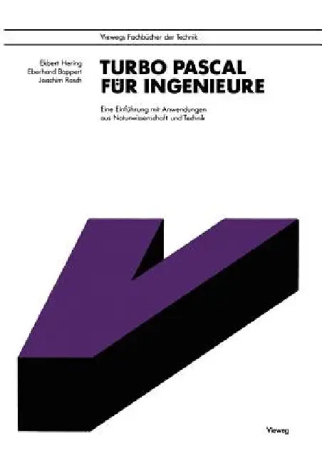 Buy Turbo-Pascal Für Ingenieure (English, Hering Ekbert) Online at Best Price - BookBajar