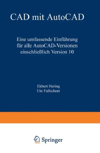Buy CAD Mit AutoCAD (English, Ekbert Hering) Online at Best Price - BookBajar