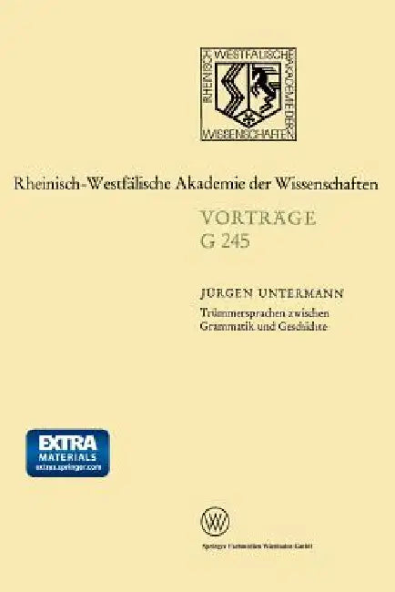 Buy Trümmersprachen Zwischen Grammatik Und Geschichte (English, Jürgen Untermann) Online at Best Price - BookBajar