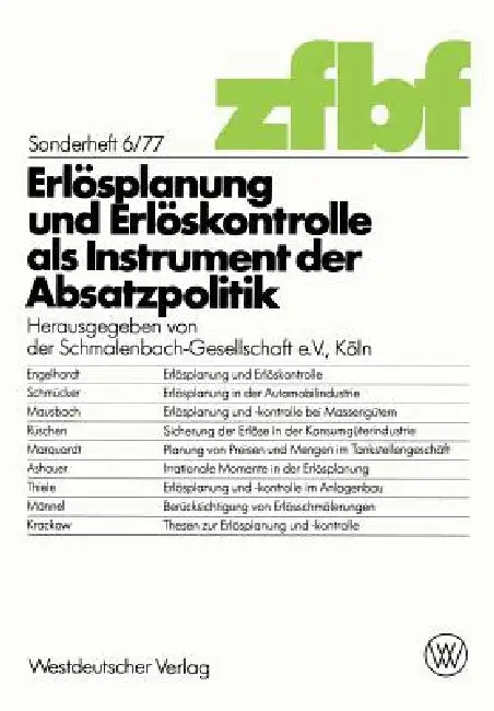 Buy Erlösplanung Und Erlöskontrolle ALS Instrument Der Absatzpolitik (English, Kenneth A. Loparo) Online at Best Price - BookBajar