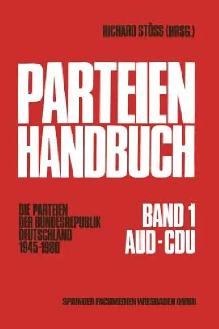Buy Parteien-Handbuch (English, Richard Stöss) Online at Best Price - BookBajar