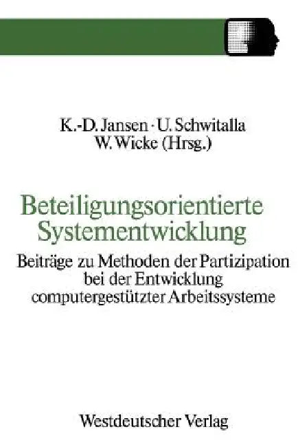 Buy Beteiligungsorientierte Systementwicklung (English, Jansen Klaus-Dieter) Online at Best Price - BookBajar