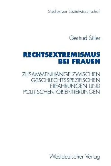 Buy Rechtsextremismus Bei Frauen (English, Gertrud Siller) Online at Best Price - BookBajar