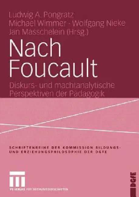 Buy Nach Foucault (English, Ludwig Pongratz | Michael Wimmer | Wolfgang Nieke) Online at Best Price - BookBajar