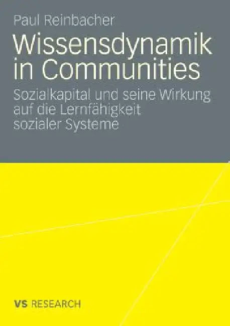 Buy Wissensdynamik in Communities (English, Paul Reinbacher) Online at Best Price - BookBajar