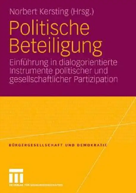 Buy Politische Beteiligung (English, Norbert Kersting) Online at Best Price - BookBajar