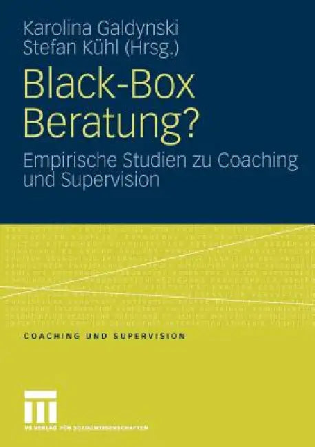 Buy Black-Box Beratung? (English, Karolina Galdynski | Stefan Kühl) Online at Best Price - BookBajar