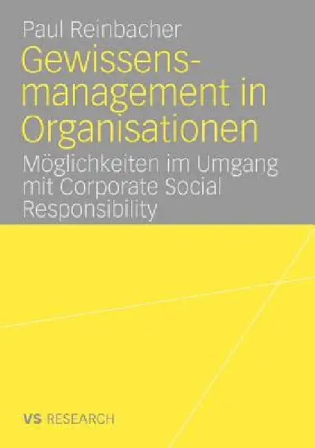 Buy Gewissensmanagement in Organisationen (English, Paul Reinbacher) Online at Best Price - BookBajar