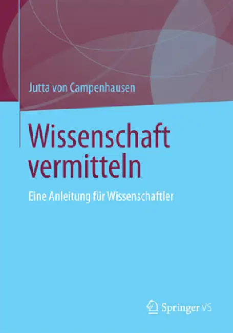 Buy Wissenschaft Vermitteln (English, Jutta Campenhausen) Online at Best Price - BookBajar