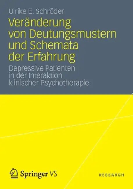 Buy Veränderung Von Deutungsmustern Und Schemata Der Erfahrung (English, Ulrike E. Schröder) Online at Best Price - BookBajar