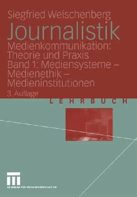 Buy Journalistik (English, Siegfried Weischenberg) Online at Best Price - BookBajar