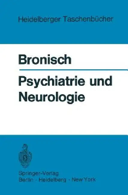 Buy Psychiatrie Und Neurologie (English, H. Elterich | Friedrich W. Bronisch | H. W. Greiling) Online at Best Price - BookBajar