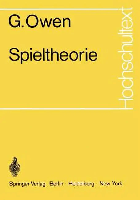 Buy Spieltheorie (English, G. Owen | H. Skarabis) Online at Best Price - BookBajar