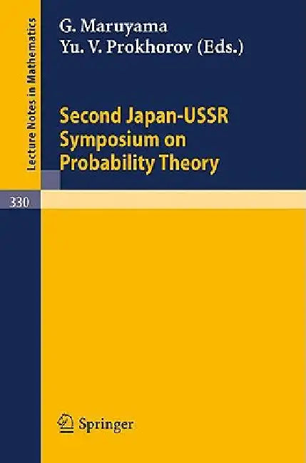 Buy Proceedings of the Second Japan-USSR Symposium on Probability Theory (English, G. Maruyama | Y. V. Prokhorov) Online at Best Price - BookBajar