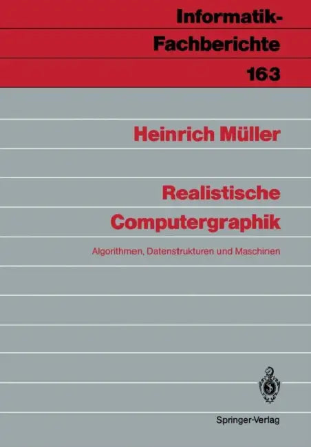 Buy Realistische Computergraphik (English, Heinrich Müller) Online at Best Price - BookBajar