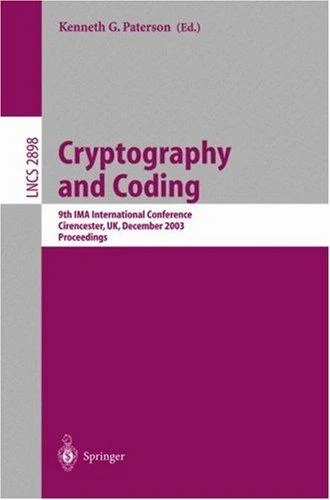 Buy Cryptography and Coding (English, Kenneth G. Paterson) Online at Best Price - BookBajar