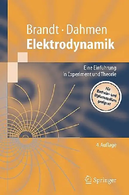 Buy Elektrodynamik (English, Siegmund Brandt | Hans Dieter Dahmen) Online at Best Price - BookBajar