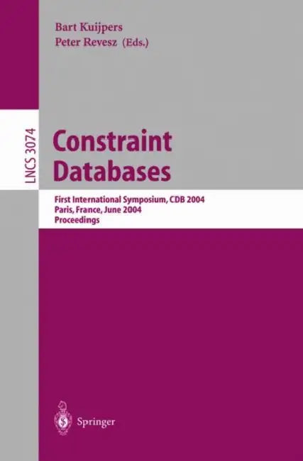 Buy Constraint Databases and Applications (English, Bart Kuijpers | Peter Revesz) Online at Best Price - BookBajar