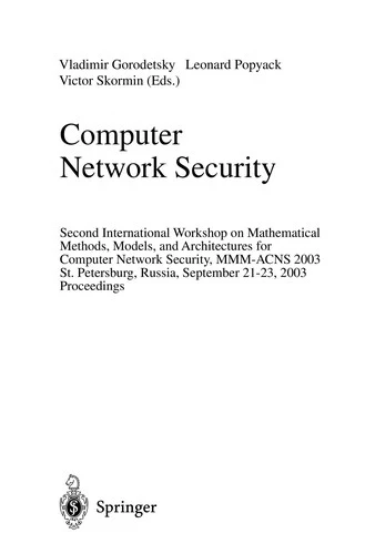 Buy Computer Network Security (English, Vladimir Gorodetsky | Leonard Popyack | Victor Skormin) Online at Best Price - BookBajar