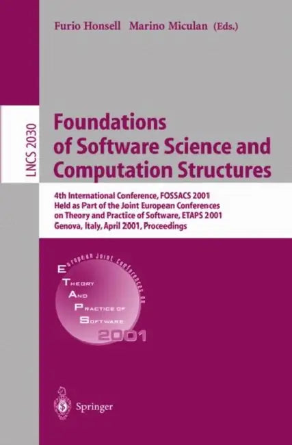 Buy Foundations of Software Science and Computation Structures (English, Furio Honsell | Marino Miculan) Online at Best Price - BookBajar
