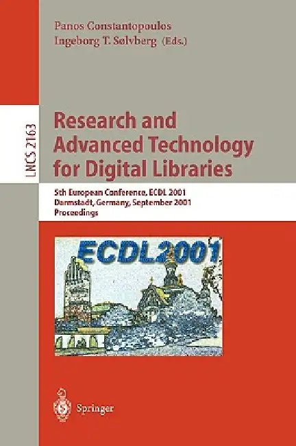 Buy Research and Advanced Technology for Digital Libraries (English, Panos Constantopoulos | Ingeborg T. Solvberg) Online at Best Price - BookBajar