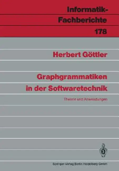 Buy Graphgrammatiken in Der Softwaretechnik (English, Herbert Göttler) Online at Best Price - BookBajar