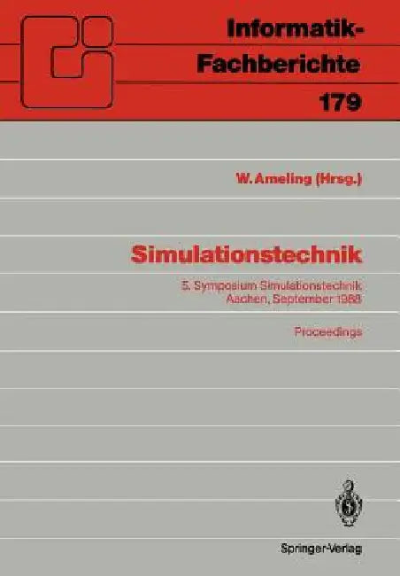 Buy Simulationstechnik (English, Walter Ameling) Online at Best Price - BookBajar