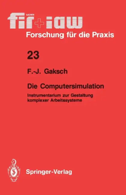 Buy Die Computersimulation (English, Franz-Josef Gaksch) Online at Best Price - BookBajar