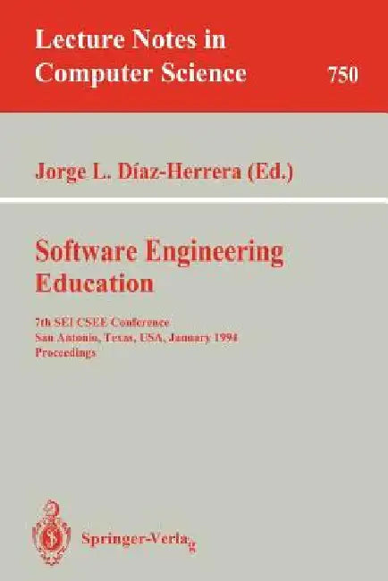 Buy Software Engineering Education (English, Jorge L. Diaz-Herrera) Online at Best Price - BookBajar
