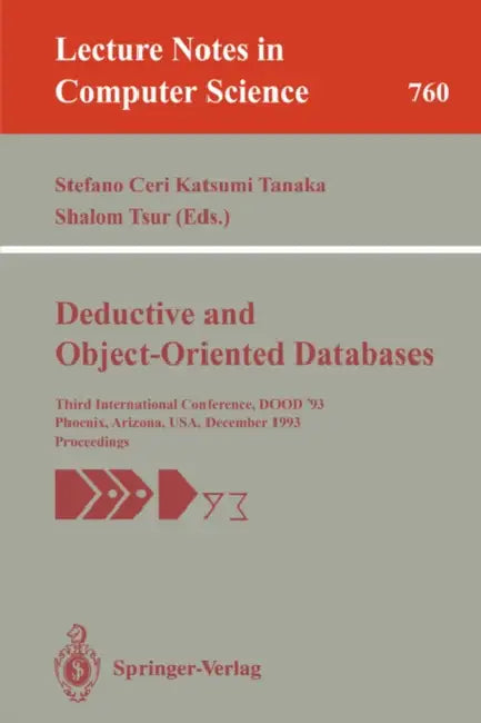 Buy Deductive and Object-Oriented Databases (English, Stefano Ceri | Katsumi Tanaka | Shalom Tsur) Online at Best Price - BookBajar