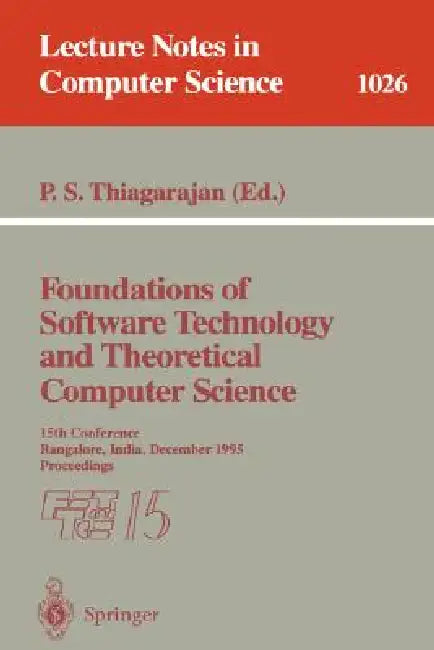Buy Foundations of Software Technology and Theoretical Computer Science (English, P. S. Thiagarajan) Online at Best Price - BookBajar
