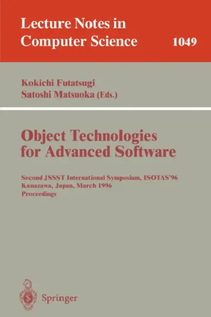 Buy Object-Technologies for Advanced Software (English, Kokichi Futatsugi | Satoshi Matsuoka) Online at Best Price - BookBajar
